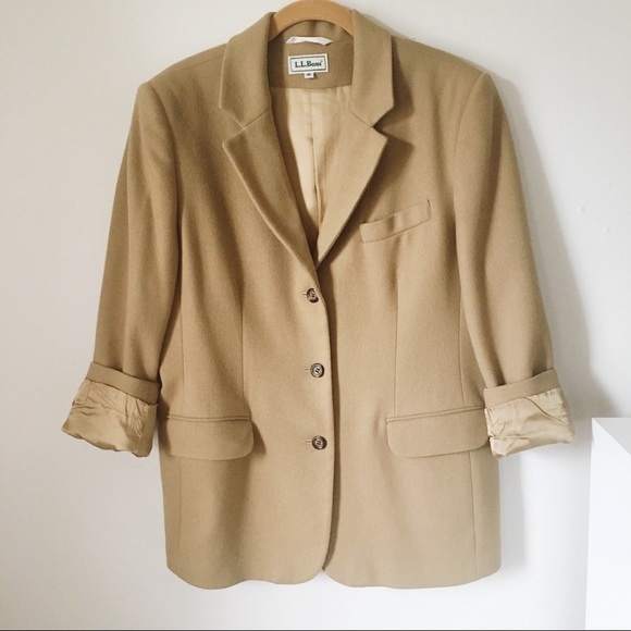 L.L. Bean Jackets & Blazers - L.L. Bean Wool and Cashmere Blazer